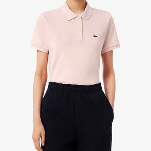 Lacoste Baby Pink Polo T-shirt - Size 42